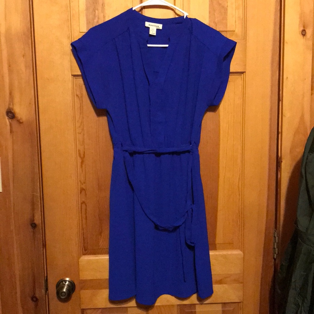 Like New Monteau Cobalt Blue Dress